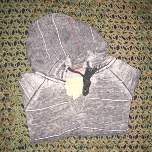 Billabong Striped Pullover Hoodie Women’s sz Med